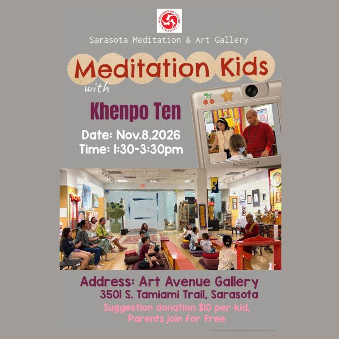 Meditation Kids with Khenpo Ten