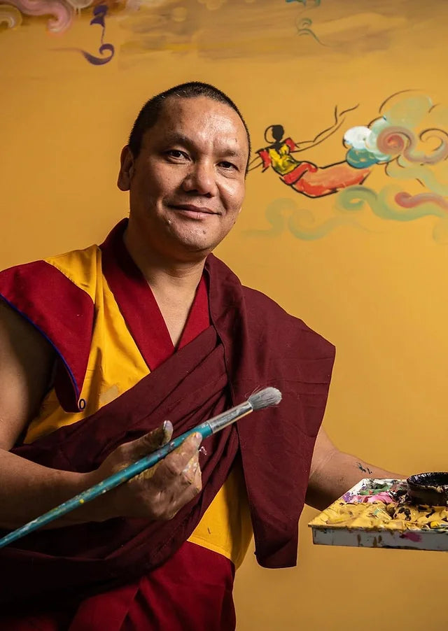Past Event: Paint with a Monk