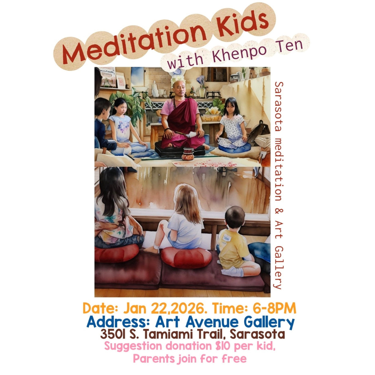 Meditation Kids with Khenpo Ten