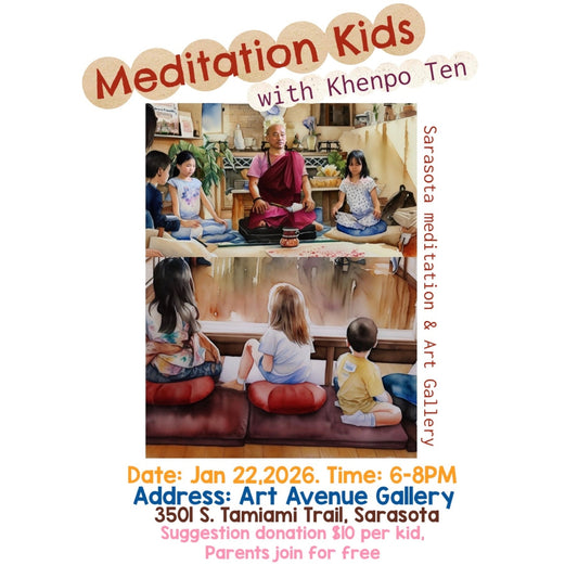 Meditation Kids with Khenpo Ten